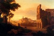 Rudolf Wiegmann Rom, Colosseum and the Roman Forum France oil painting artist